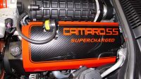 Carbon fiber hydro dip and custom paint on Camaro SS by Immersion Imaging, North Brisbane. Dipit Kustoms Mick Jones.
