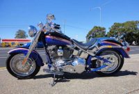 Harley Davidson custom motorbike spray painting by Immesion Imaging Brisbane. Dipit Kustoms Mick Jones.