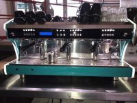Custom painted commercial coffee machine for Scuzi Chermside by Immersion Imaging, North Brisbane. Dipit Kustoms Mick Jones.
